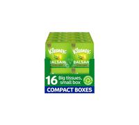 Kleenex Balsam Extra Large Tissues in 16 Compact Boxes Protect and Soothe Your Nose When Youve Got a Cold BalmCare with Aloe Vera Vitamin E and C