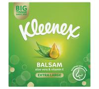 Kleenex Balsam Extra Large Tissues Single Compact Box