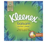 Kleenex Balsam Extra Large Tissues Single Compact Box