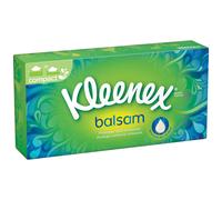 Kleenex Balsam Facial Tissues Box 3 ply with Protective Balm 72 Sheets Ref M02074