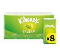 Kleenex Balsam Pocket Tissues 8 Pocket Packs of Travel Tissues Balmcare to