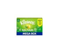 Kleenex Balsam Tissues Mega Pack 112 Sheets Balm Tissues Protect and Soothe Your Nose When Youve Got a Cold with Aloe Vera Vitamin E and Calendu