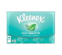 Kleenex® Easy Breathe Travel Pocket Tissues - Natural Menthol and Eucalyptus - 6 Pocket Packs