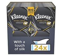 Kleenex Extra Large Compact Facial Tissues - 24 Boxes, 44 Tissues Per Box, White