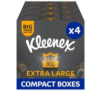 Kleenex Extra Large Compact - Pack of 4 (176 Tissues