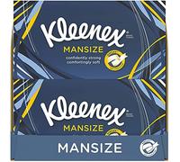 Kleenex Extra Large Single White Handkerchief Tissues Paper 90 x 2 ply Pack Extra Large Box (24)