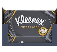 Kleenex Extra Large Single White Handkerchief Tissues Paper 90 x 2 ply Pack Extra Large Box (6)