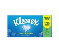 Kleenex Facial Tissues Original Mega Pack Made With Touch Of Cotton, 12 Pack