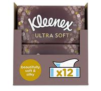 Kleenex Facial Tissues Ultra Soft Luxury And Silky Tissues - 12