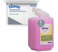 Kleenex Hand Soap 6331, Pink Hand Wash, 6 x 1L Refills