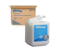 Kleenex Moisturising Hand and Body Lotion 1 Litre White (Pack of 6)