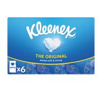 Kleenex Original Always Soft & Strong Pocket Tissue Pack of 6