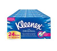 Kleenex Original Box Tissues, 24 Boxes of 70 Tissues