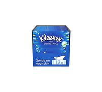 Kleenex Original Facial Tissues, 12-Box Multipack, Soft 3-Ply with a Touch of Cotton, Gentle on Skin, Model 3031043