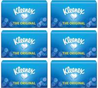 Kleenex Original Facial Tissues - 6 Standard Tissue Boxes