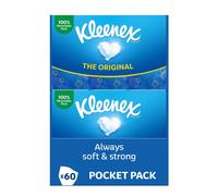 Kleenex Original Pocket Pack Tissues, 60 Pocket Packs