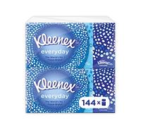 Kleenex, Paper Handkerchiefs, Soft and Durable, FSC Certified Paper, Daily Use, 144 Pcs (18x8)