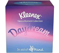 Kleenex Take a Moment Collection Tissues - 1 Cube Tissue Box - in Aid of Mind - Contains 4 Different Designs