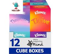Kleenex® Take a Moment Collection Tissues - 12 Cube 48 count (Pack of 12)