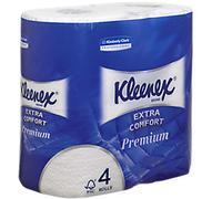 Kleenex Toilet Roll 4 Ply 8484 4 Rolls of 160 Sheets
