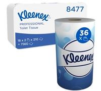 Kleenex Toilet Tissue Roll Small White (Pack of 36) 8477