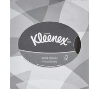 Kleenex two ply white facial tissues, CUBE