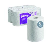 Kleenex ULTRA SLIMROLL 2 PLY WHITE PK 6