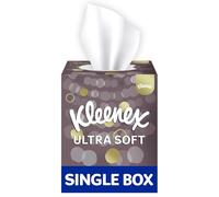 Kleenex Ultra Soft Facial Tissues, Single Cube Box (Pack of 6)