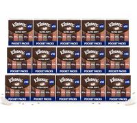 Kleenex Ultra Soft Pocket Pack Tissues - Beautifully Soft and Silky Tissues - 10 Pocket Packs (15 Units)