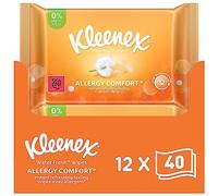 Kleenex® Water Fresh™ Wipes Allergy Comfort™ - 40 wipes x 12 packs