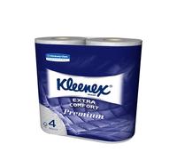 Kleenex White Premium 4 Ply Toilet Rolls 160 Sheets (1 x 24)