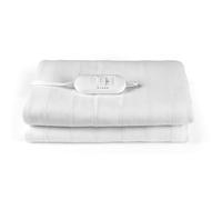 Kleeneze Heated Under Blanket - Electric Blanket for Single Bed, Machine Washable Under Bed, 3 Heat Settings, Indicator Light, Soft Fabric, Removable Controller, Tie Down Strap 35W, 135 x 65 cm