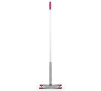 Kleeneze KL062475EU Extendable X-Shape Self-Wringing Twist Mop, Grey/Pink, 129 cm