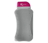 Kleeneze KL077905EU7 Silicone Sponge Cleaning Pad with Scraper, Water Resistant Dish Scourer, Reusable Non-Scratch Flexible Cleaner, 17 x 7.5 x 2.6cm, Streak Free Cleaning for Pots/Glassware/Utensils