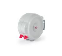 Kleeneze Retractable Clothesline - 30 Metre Drying Space, Anti-Slack Hook, Pivoting Wall Bracket, Multidirectional Washing Line, Space-Saving, Taut and Secure, KL035808FEU7