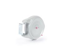 Kleeneze Retractable Clothesline - 15 Metre Drying Space, Anti-Slack Hook, Pivoting Wall Bracket, Multidirectional Washing Line, Space-Saving, Taut and Secure, KL035792FEU7