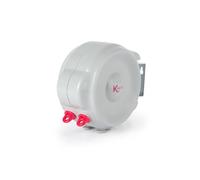 Kleeneze Retractable Clothesline - 30 Metre Drying Space, Anti-Slack Hook, Pivoting Wall Bracket, Multidirectional Washing Line, Space-Saving, Taut and Secure, KL035808FEU7