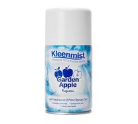 KleenMist Aerosol Air Freshener Refill 270 mL ~ Pack of 12 (Garden Apple)