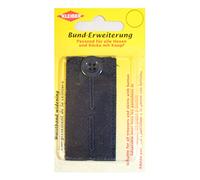 Kleiber 100 Percent Cotton Button Waist Extender for Trousers and Skirts, Navy Blue