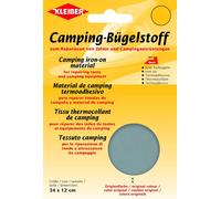 Kleiber 100 Percent Cotton Canvas Tent with Awning Iron on One Size, Grey
