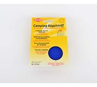 Kleiber 100 Percent Cotton Canvas Tent with Awning Iron on Repair Patch, Royal Blue