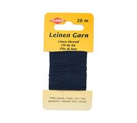 Kleiber Linen Thread, Navy, 11.8x6.2x0.4 cm