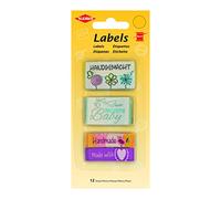 Kleiber 12pc sew on Fabric Labels - 4X Baby Designs x3