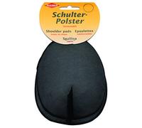 Kleiber 13 x 11 x 2.5 cm Shoulder Pad/Dress Form, Soft Black