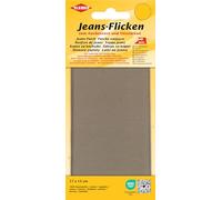 Kleiber 17 x 15 cm Denim Jeans Repair Patch, Beige