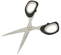 Kleiber 175 mm Titanium/Stainless Steel Coated Scissors, Black