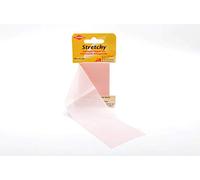 Kleiber 40 x 6 cm Iron on Elasticated Clothing Repair Tape, Light Pink