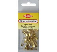 Kleiber Safety pins, Gold, One Size