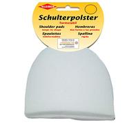 Kleiber Shoulder Pad/Dress Form-9.5cm x 9cm x 3.3cm-White Satin, 9.5 x 9 x 3.3 cm