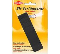 Kleiber Bra Extender up to 5cm-Black-30mm-Double Hook, 85% polyamide, 15% elastane, 21 Black, 30 mm